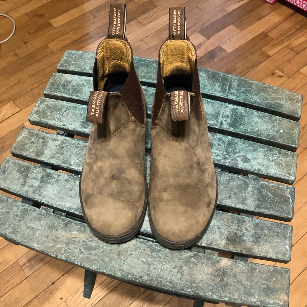 Womens Blundstone Chelsea boots - rustic brown size 4.5 UK